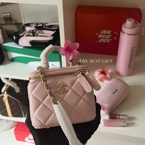 Chanel Mini Vanity Bag handle