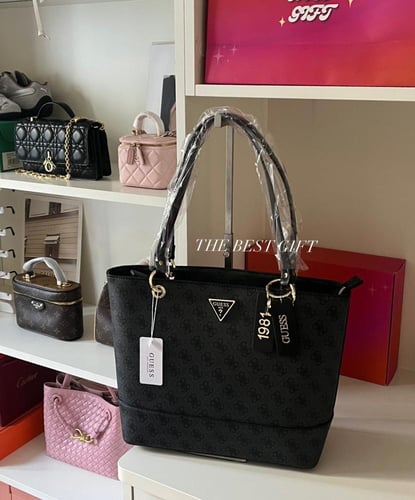 guess totebag - black