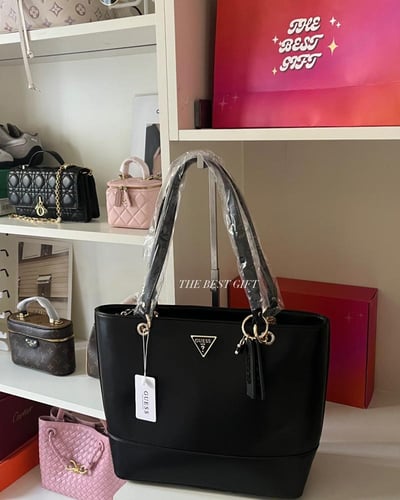guess totebag - black