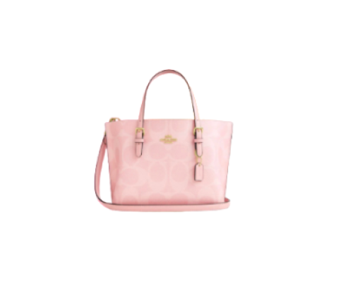 Coach Mollie Tote 25 pink