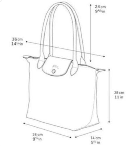 Longchamp Full leather - medium