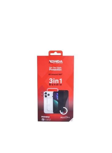 حماية 3 في 1 أيفون 17 برو خصوصية