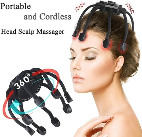 جهاز مساج الرأس اللاسلكي Electric Head Massager