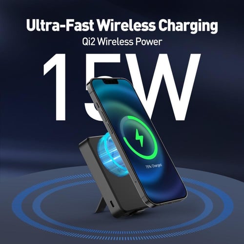 بطارية متنقلة JODA MaqQ بسعة 10000 ملي امبير وشاحن...