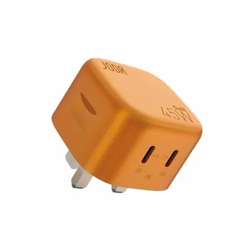 شاحن جداري JODA فولت بود بقوة 45 واط بمنفذين تايب...