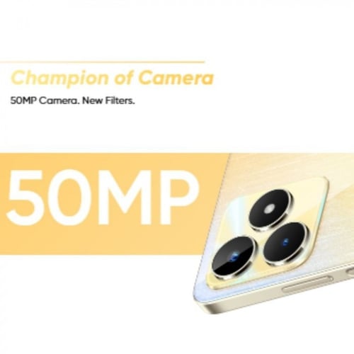 ريلمي - c53، سعة 128 جيجا، الرام 6 - ذهبي