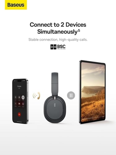 سماعة بيسوس بلوتوث لاسلكية Baseus Bowie D05 لون رم...