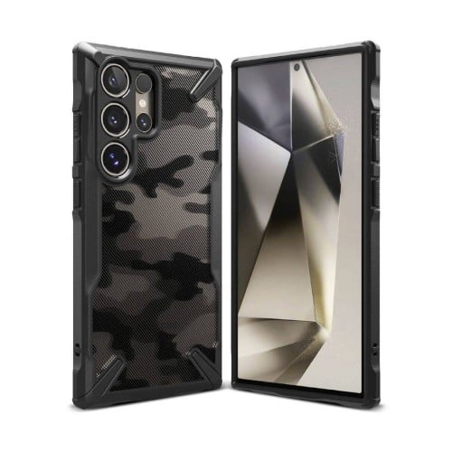 كفر رينكي فيوجن اكس جالكسي s24 الترا - جيشي اسود