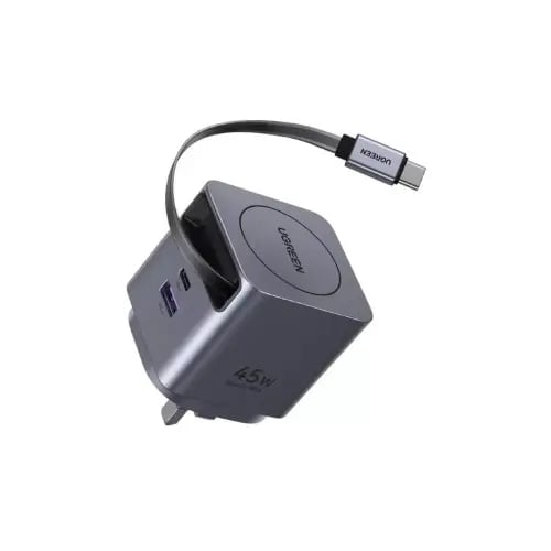 يوجرين - شاحن جداري Nexode Pro بقوة 45 واط مع كابل...