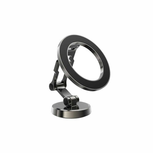 ستاند جوال AceFast D20 قابل للطي في السيارة - رماد...