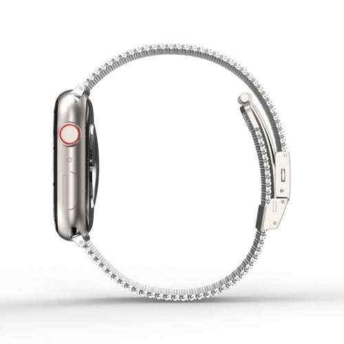 سوار ساعة ابل AMAZINGthing مقاس 41 مل معدني ستيل ف...