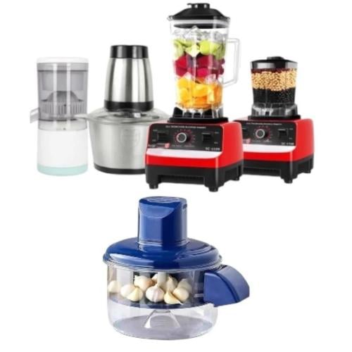 بكج المطبخ خلاط وقشاره الثوم وعصاره وفرامه