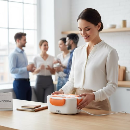 لانش بوكس كهرباء لتسخين الطعام