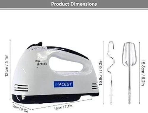 خلاط يد كهربائي ذات 7 سرعات