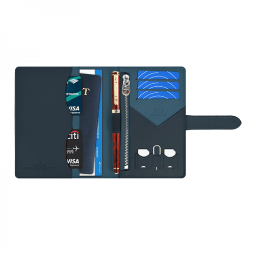 حامل جواز السفر WIWU جلد عالي الحودة