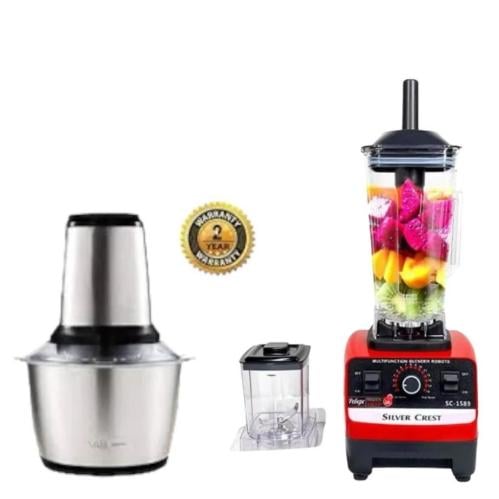 بكج خلاط سلفر كرست الاصلي وفرامه 2لتر