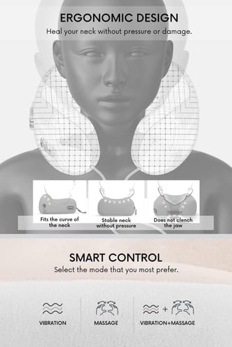 وسادة تدليك الرقبة لتخفيف الام الرقبة - مدلك عنق ل...
