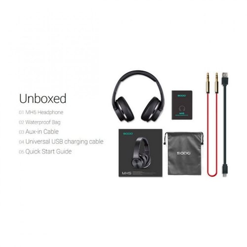 سماعة بلوتوث 2 في 1 أذن و اسبيكر MH5 ماركة SODO