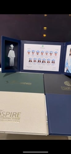 البوم جلد ٣ صور + صورة مغناطيس