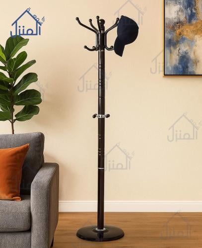ستاند ملابس كلاسيك بني – علاقة أرضية متعددة التعال...