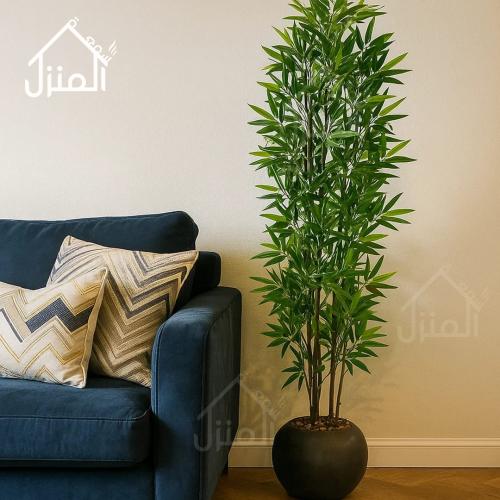 نبات صناعي مركن اسود - 140 سم