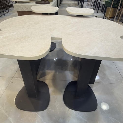 طاولة بديل حجر سكري و اسود