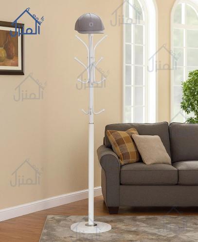 ستاند ملابس مودرن أبيض – علاقة أرضية متعددة التعال...