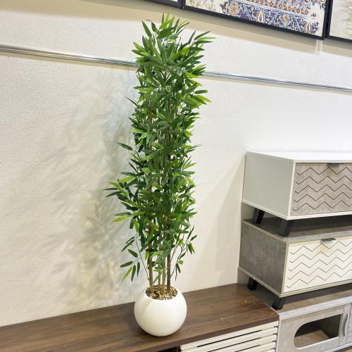 نبات صناعي مركن ابيض - 140 سم