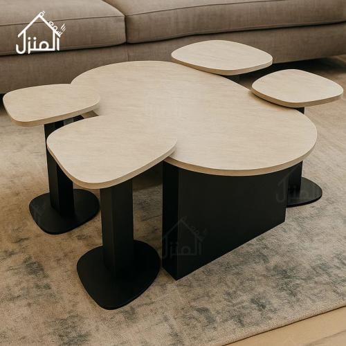 طاولة بديل حجر سكري و اسود