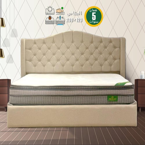 مرتبة سوبر رويال طبقة مقاس 200X120 ارتفاع 30 سم نف...