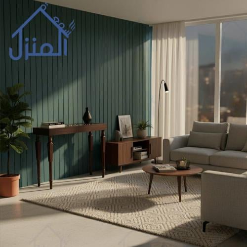 كونسول خشبي مودرن بتصميم أنيق للمداخل