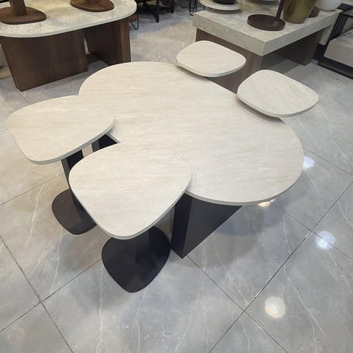 طاولة بديل حجر سكري و اسود