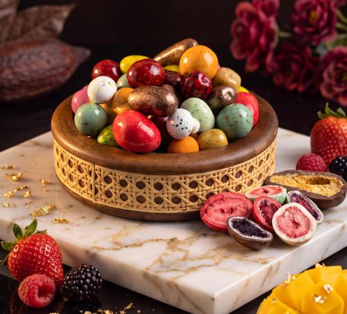 فواكة بالشوكلت مشكلة دراجيه