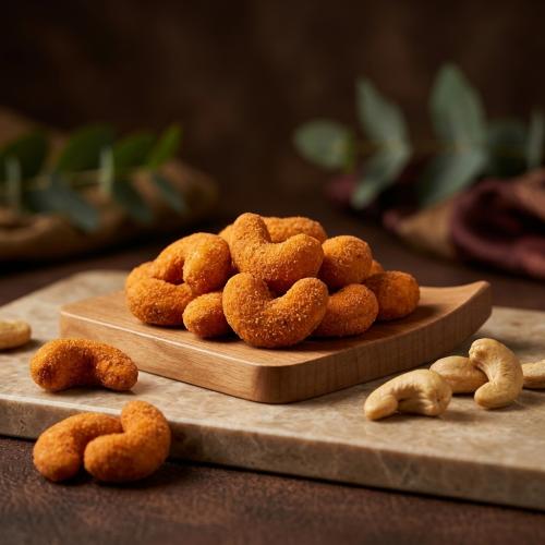 Impressive cashew with ketchup flavor
