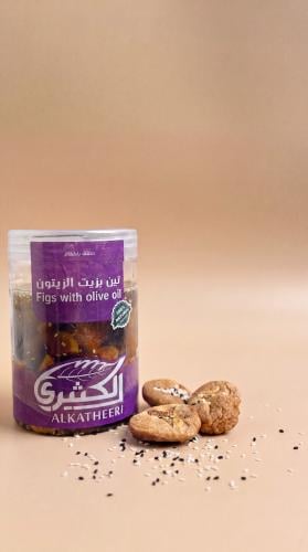تين مجفف مع زيت الزيتون الفلسطيني