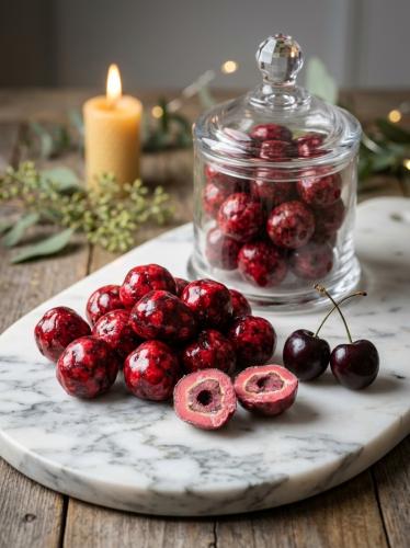 The raspberry with pomegranate flavor