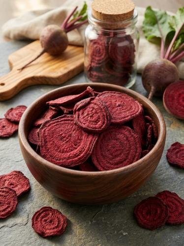 Dried beetroot