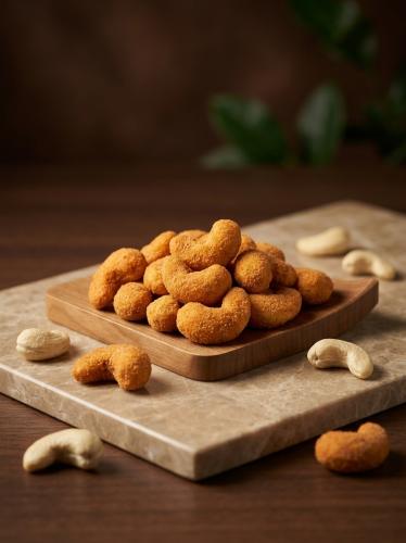 Remarkable cashew with smoked flavor