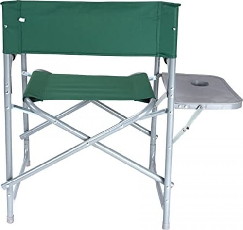 كرسي مع طاولة جانبية