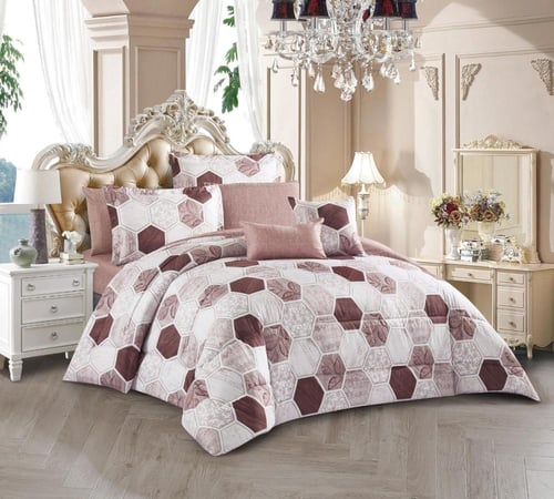 لحاف AM المايكروفايبر المشجر نفرين