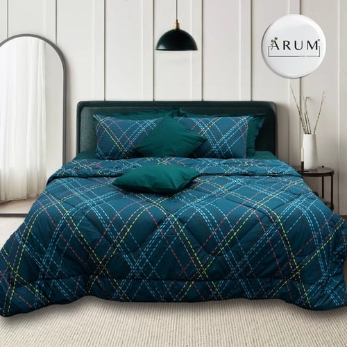 طقم سرير فكتوريا - بريانا ازرق