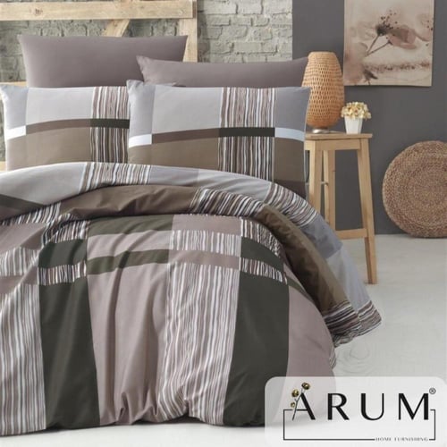 طقم لحاف فكتوريا - كاروهات تركواز