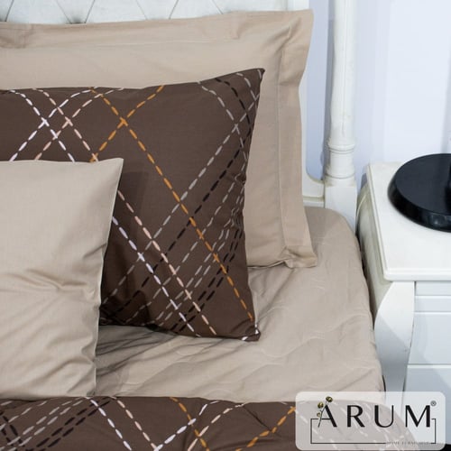 طقم لحاف فكتوريا - بريانا بني