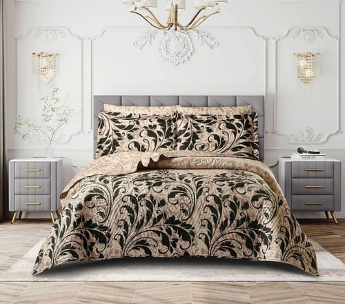 لحاف AM المظغوط المشجر نفرين