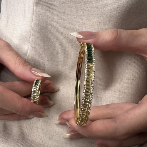 بنجره زريكون مدرج مع خاتم