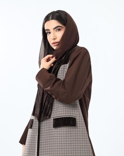 صوف بلغاري كروهات مع صوف كوري بني ومخمل
