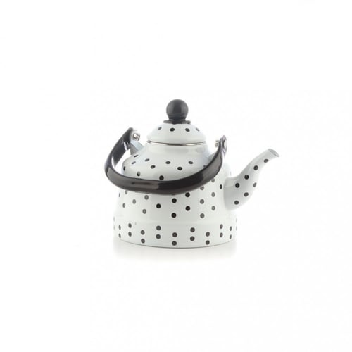 ابريق شاي منقط الوان م 1.1 لتر