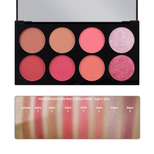 مجموعة أحمر الخدود من ريفلوشن - شوجر اند سبايس