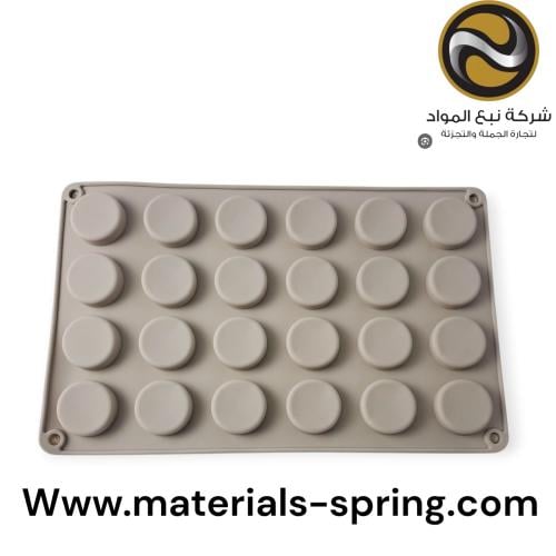 قالب سيليكون 24820 - شكل دائري سادة