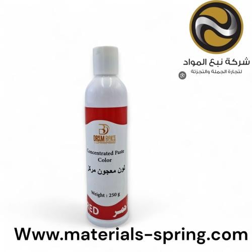 لون سائل احمر 250 غرام
